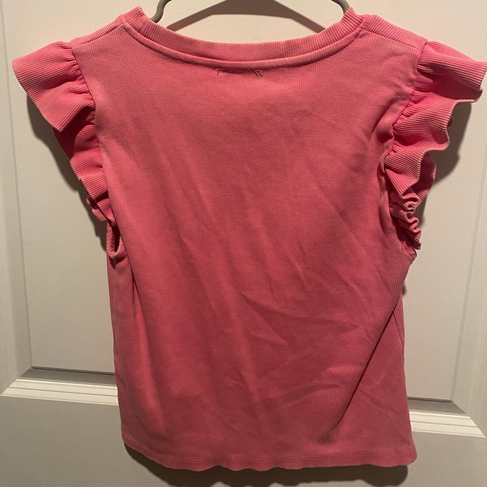 Pink Ruffle Zara Top - Picture 3 of 3
